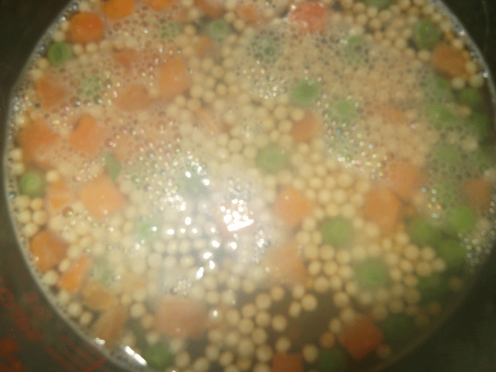 couscous-soaking